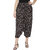 TNQ Women Full Flared Loose Fit Harem Pants  Baggy Harem Pants  Crepe Afgani Salwar Palazzo Pants