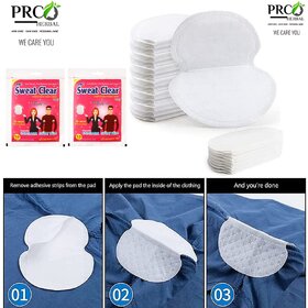 Sweat Clear Underarm Sweat Pads pack of 2