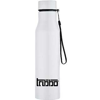 TRIBBO Stainless Steel Water Bottle 1 litre Water Bottles For Fridge School,Gym,Home,office,Boys   Girls Kids Leak Proof(WHITESIPPER CAP SET OF 1 1000 ML Model-Diana)