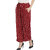 TNQ Women Rayon Dotted Trouser  Rayon Belted Palazzo  Women Summer Flared Palazzo