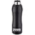 TRIBBO Stainless Steel Water Bottle 750 ML Water Bottles For Fridge School,Gym,Home,office,Boys   Girls Kids Leak Proof(BLACKSIPPER CAP SET OF 1 750 MLMODEL-CURVE)