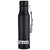 TRIBBO Stainless Steel Water Bottle 1 litre Water Bottles For Fridge School,Gym,Home,office,Boys   Girls Kids Leak Proof(BLACKSIPPER CAP SET OF 1 1000 ML Model-Diana)