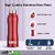 TRIBBO Stainless Steel Water Bottle 1 litre Water Bottles For Fridge School,Gym,Home,office,Boys   Girls Kids Leak Proof(BLACKSIPPER CAP SET OF 1 1000 ML Model-Curve)