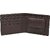 Keviv Men Casual Brown Genuine Leather Wallet - Mini (5 Card Slots)