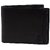Keviv Men Casual Black Genuine Leather Wallet - Mini (8 Card Slots)
