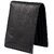 Keviv Men Casual Black Genuine Leather Wallet - Mini (8 Card Slots)