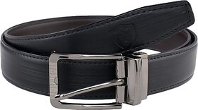 Keviv Men Evening, Party, Formal, Casual Black, Brown Artificial Leather Reversible Belt