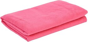 Keviv Cotton Baby Bed Protecting Mat (Dark Pink, Small)