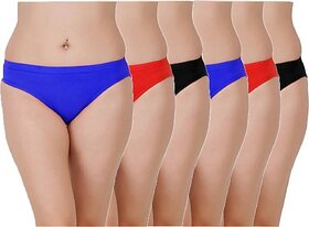 SUPERMOOD Panty For Girls (Multicolor, Pack of 6)