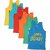 SUPERMOOD Vest For Baby Boys & Baby Girls Cotton Blend (Multicolor, Pack of 6)