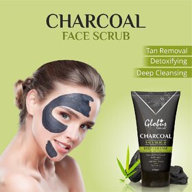 Globus Naturals Detox Charcoal Women Scrub 100gm
