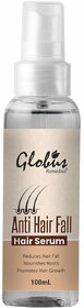 Globus Naturals Hair Serum for Anti-Hair Fall Frizz Control, Smooth Finish & Instant Shine (100 ml)