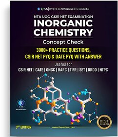 CSIR NET Inorganic Chemistry Concept Check Book - Solved Inorganic Chemistry Questions Bank