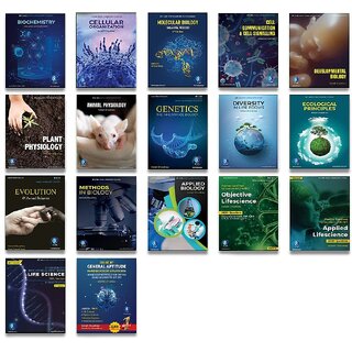 CSIR NET Life Science Full Theory Combo Set (17 Books) - Best Life Science Books of Concept Check  Practice Questions