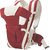 Aurapuro Arnmaroon Baby Carrier  (Maroon, Front Carry Facing In)