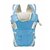 Aurapuro Adjustable 4-In-1 Baby Carrier Front Carry Bag With Head Support And Buckle Straps With Waist Belt Baby Carrier (Sky Blue, Front Carry Facing In) 3 Baby Carrier  (Skyblue, Front Carry Facing In)