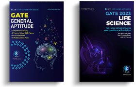 GATE Life Science Previous Year Question Papers with Solutions (2 Books)  Topicwise Previous Years solved papers