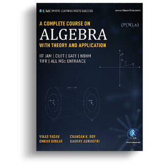 IIT JAM Mathematics Algebra book with Theory  Application