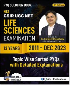 CSIR NET Life Science Previous Year Questions Papers with Answers  Solutions