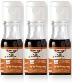 Golden Eagle Biryani Essence Flavors Food Essence 20ml Each Pack Of 3(60 ml)