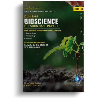 DU  BHU, IIT JAM BT, CUET Bioscience (Biochemistry, Microbiology, Genetics) Question Bank (Part-II)