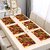 Revexo Rectangular Pack Of 6 Table Placemat (Multicolor, Pvc)