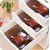 Manvi Rectangular Pack Of 6 Table Placemat (Red, Pvc)