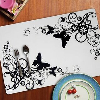 Revexo Rectangular Pack Of 6 Table Placemat (Multicolor, Pvc)