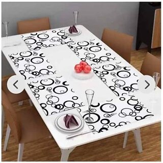 M/S Revaxo Rectangular Pack Of 6 Table Placemat (White, Pvc)