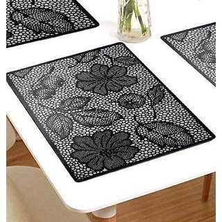 M/S Revaxo Rectangular Pack Of 6 Table Placemat (Multicolor, Pvc)