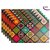M/S Revaxo Rectangular Pack Of 6 Table Placemat (Multicolor, Pvc)