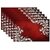 M/S Revaxo Rectangular Pack Of 6 Table Placemat (Multicolor, Pvc)