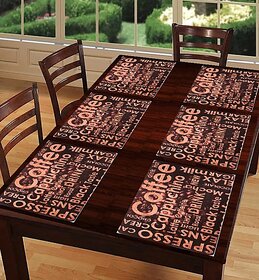 Revexo Rectangular Pack Of 6 Table Placemat (Multicolor, Pvc)