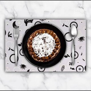 Revexo Rectangular Pack Of 6 Table Placemat (Multicolor, Pvc)