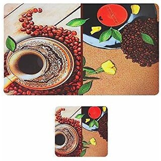 Revexo Rectangular Pack Of 6 Table Placemat (Multicolor, Pvc)