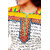 The Mini Needle White Cotton Printed Stitched Kurti For Women