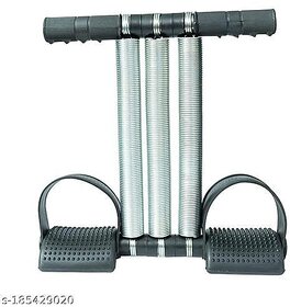 Triple Spring Tummy Trimmer for Men and Women(Black)
