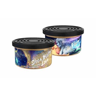 Sniff Drive Air Freshener, car perfume to freshen up your car, Combo of (Shea Butter Love  Fiery Oud)