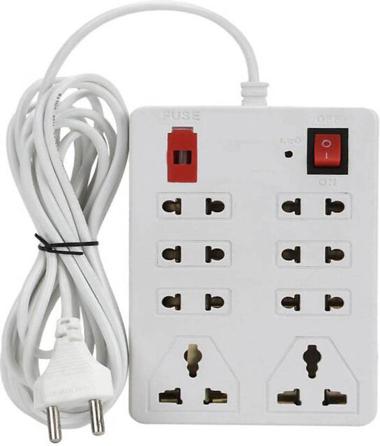 Buy Homeberry Surge Protector Multi Plug Multi Socket 8 Socket 6AMP at ...