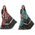 SVB Sarees Multicolour Khadi Silk Saree With Blouse Piece Combo Of 2 Sarees