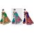 SVB Sarees Multicolour Printed Saree Pack Of 3