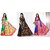 SVB Sarees Multicolour Printed Saree Pack Of 3