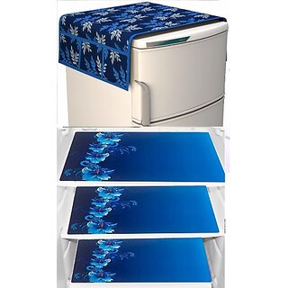 REVEXO Refrigerator Cover (Width: 20 cm, Multicolor)