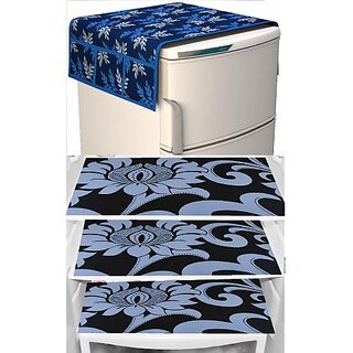 REVEXO Refrigerator Cover (Width: 20 cm, Multicolor)