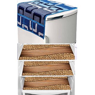 REVEXO Refrigerator Cover (Width: 20 cm, Multicolor)