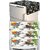 REVEXO Refrigerator Cover (Width: 20 cm, Multicolor)
