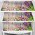 REVEXO Refrigerator Cover (Width: 20 cm, Multicolor)