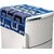 REVEXO Refrigerator Cover (Width: 98 cm, Multicolor)