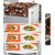 REVEXO Refrigerator Cover (Width: 98 cm, Multicolor)