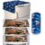 REVEXO Refrigerator Cover (Width: 98 cm, Multicolor)